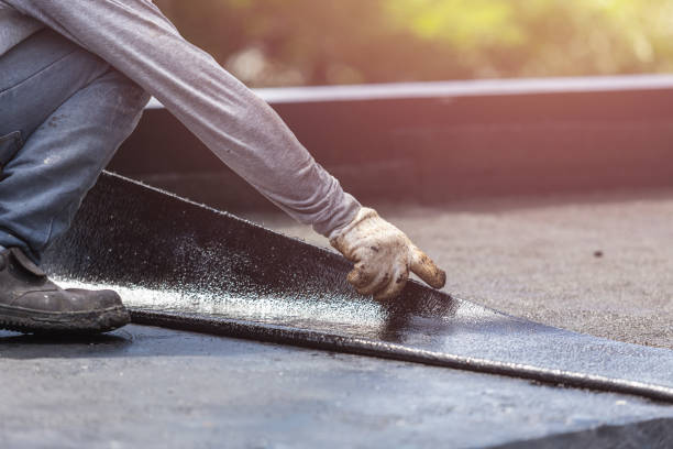 Professional Crawl Space Encapsulation technician working in Hatboro, PA